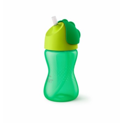 Philips Avent Pipetli Bardak +12 Ay 300 ml - Yeşil-Philips Avent