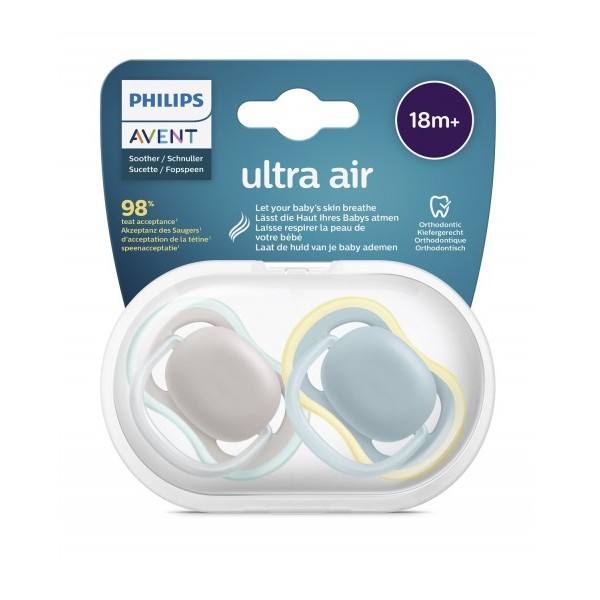 Philips Avent SCF349/01 Ultra Air Emzik 18 Ay+ 2li Erkek