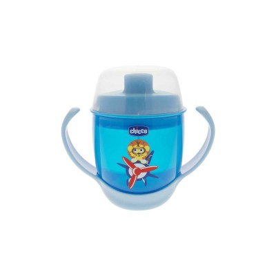 Chicco Bebek Mama Bardağı 180 ml 12+ Ay Mavi-Chicco