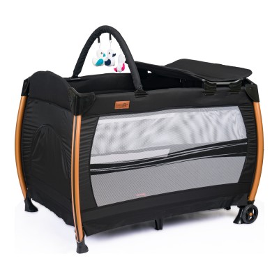 Comfymax Power Park Yatak Oyun Parkı 70x110 - Cosmos Black-Comfymax