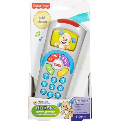 Fisher Price Eğitici Köpekçiğin Uzaktan Kumandası (Türkçe)-Fisher Price