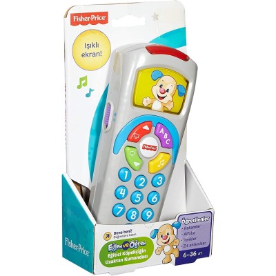 Fisher Price Eğitici Köpekçiğin Uzaktan Kumandası (Türkçe)-Fisher Price