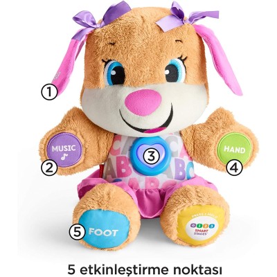 Fisher Price Eğitci Köpekçiğin Kız Kardeşi (Türkçe)-Fisher Price