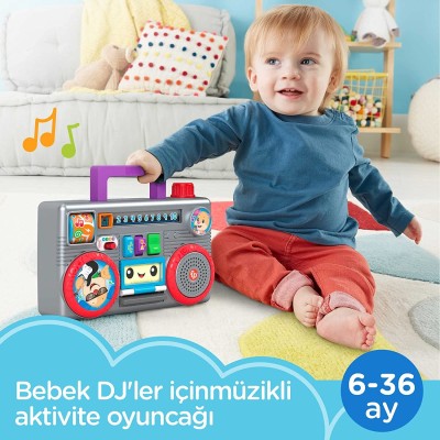 Fisher Price Eğlen ve Öğren Müzik Kutusu (Türkçe)-Fisher Price