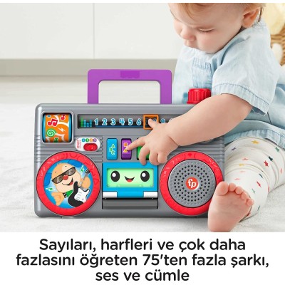 Fisher Price Eğlen ve Öğren Müzik Kutusu (Türkçe)-Fisher Price