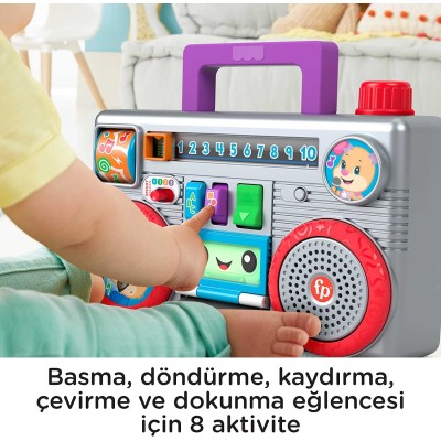 Fisher Price Eğlen ve Öğren Müzik Kutusu (Türkçe)-Fisher Price