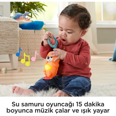 Fisher Price Neşeli Hayvanlar 3'ü 1 Arada Jimnastik Merkezi Oyun Halısı-Fisher Price