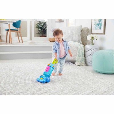 Fisher Price Eğlen ve Öğren Serisinden Türkçe Konuşan Neşeli Süpürge-Fisher Price