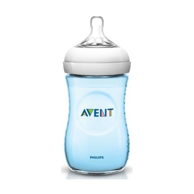 Avent Natural PP Biberon 260 ml - Mavi-Philips Avent