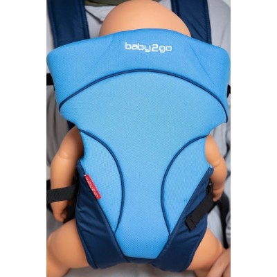 Baby2go 3 in 1 Kanguru - Mavi-Baby2go