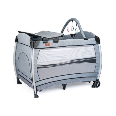 Comfymax Power Park Yatak Oyun Parkı 70x110 - Steel Grey-Comfymax