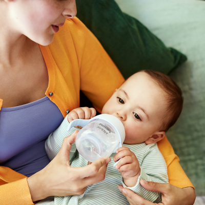 Philips Avent Natural Response Eğitici Bardak 6 Ay+,Tepkili Biberon Emziği SCF263/61-Philips Avent