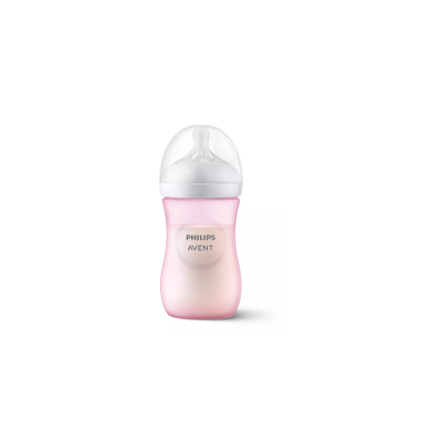 Philips Avent Natural Response PP Pembe Biberon 1+ Ay 260 ml SCY903/11-Philips Avent