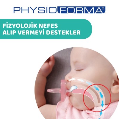 Chicco PhysioForma Mini Soft 2'li Emzik 2-6 Ay Erkek-Chicco