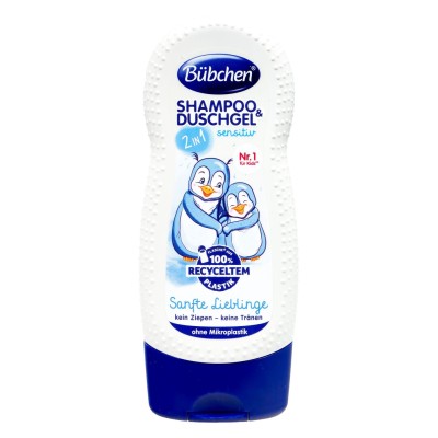 Bübchen Çocuk Şampuan&Duş Jeli 2 in 1 Soft Darling 230 ml-BÜBCHEN