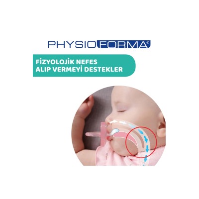 Chicco PhysioForma Mini Soft 2'li Emzik 2-6 Ay Kız-Chicco