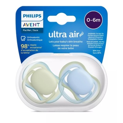 Philips Avent Ultra Air Emzik 0-6 Ay 2li SCF085/21-Philips Avent