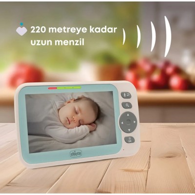 Chicco Evolution Kameralı Akıllı Bebek Telsizi-Chicco