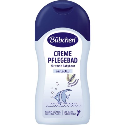 Bübchen Yenidoğan Hassas Ciltler için Göz Yakmayan Şampuan & Duş Kremi 400 ml-BÜBCHEN