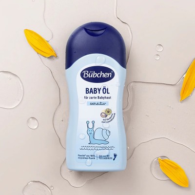 Bübchen Yenidoğan Sensitive Bebek Yağı 200 ml-BÜBCHEN