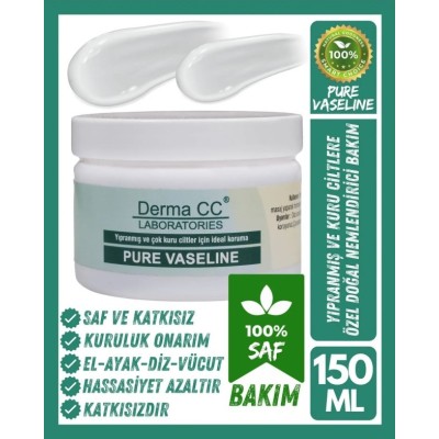 Derma CC Sensitive Pure Katkısız Saf Vazelin 150 ml-Vaseline