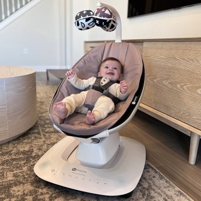 4Moms Mamaroo 5.0 Elektrikli Ana Kucağı - Rosewood-4moms