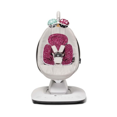 4Moms Mamaroo 5.0 Çift Yönlü Yenidoğan Destek Pedi Maroon Plus-4moms