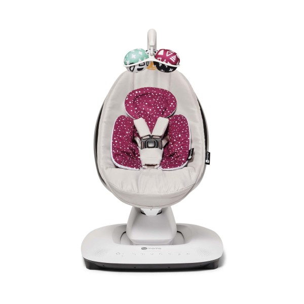 4Moms Mamaroo 5.0 Çift Yönlü Yenidoğan Destek Pedi Maroon Plus