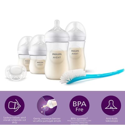 Philips Avent Natural Response Hoşgeldin Bebek Hediye Seti SCD838/11-Philips Avent