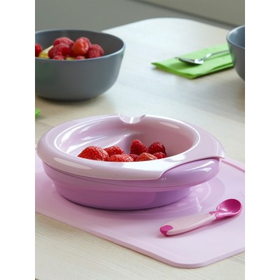 Chicco 4 Parça Beslenme Seti +6 Ay - Kız-Chicco