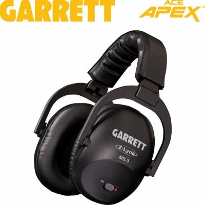 Ace Apex Dedektör Raider Başlıklı (22x28cm) MS-3 Z-LYNK Kablosuz Kulaklıklı-Garrett