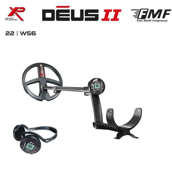 Deus 2 Dedektör - 22,5cm FMF Başlık, WS6 Master