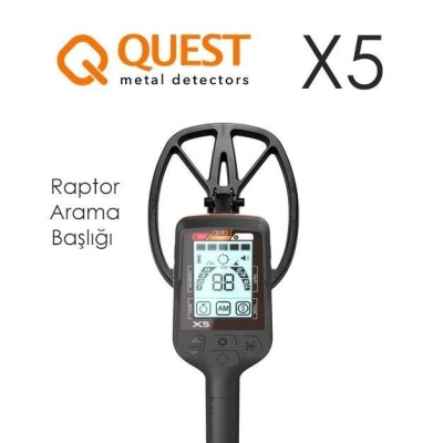 Quest X5 Define Dedektörü - 28cm Başlıklı-Quest