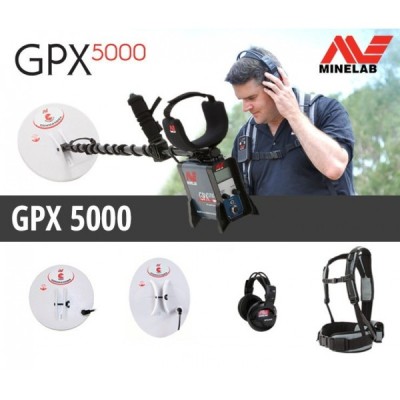 Minelab GPX 5000 Dedektör Çift Başlıklı-Minelab