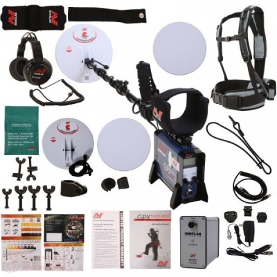 Minelab GPX 5000 Dedektör Çift Başlıklı-Minelab