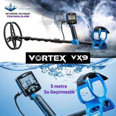 Garrett Vortex Vx9 Dedektör-Garrett