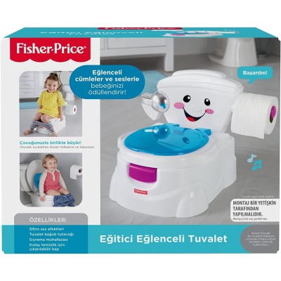 Fisher Price Eğitici Eğlenceli Tuvalet (Türkçe)-Fisher Price