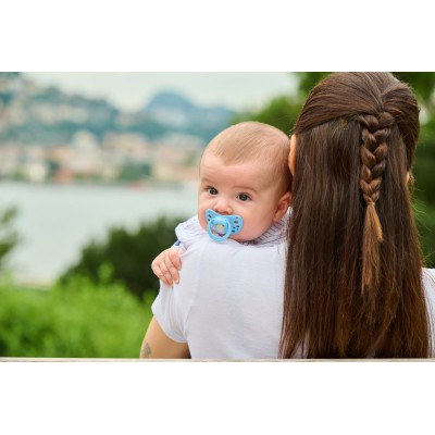 Chicco PhysioForma Air 2'li Silikon Emzik 2-6 Ay Erkek-Chicco