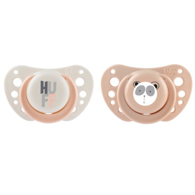 Chicco PhysioForma Air 2'li Silikon Emzik 2-6 Ay Kız-Chicco