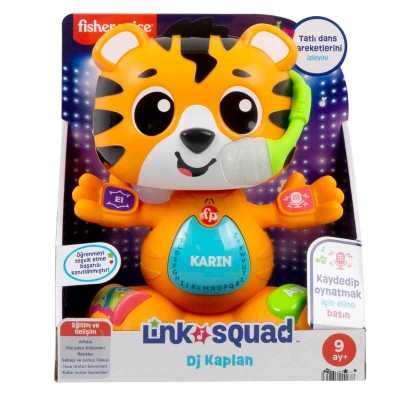 Fisher Price Sesli ve Işıklı Link Squad DJ Kaplan HYL28-Fisher Price