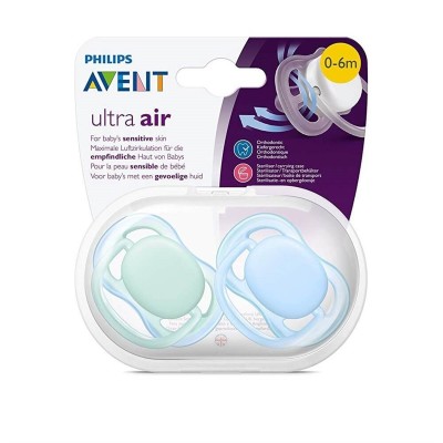 Philips Avent Ultra Air Emzik 0-6 ay Erkek 2li-Philips Avent Philips Avent Ultra Air Emzik 0-6 ay Erkek 2li-Philips Avent