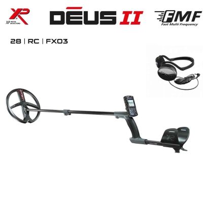 Deus 2 Dedektör – 28cm FMF Başlık, Ana Kontrol Ünitesi, FX03 Kulaklık