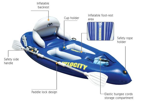 Aqua Marina Velocity Sit-On-Top Kayak - Görsel 3