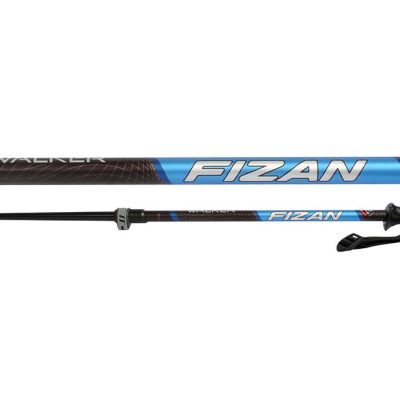 Fizan Walker 2 Section Çiftli Pole Baton-MAVİ