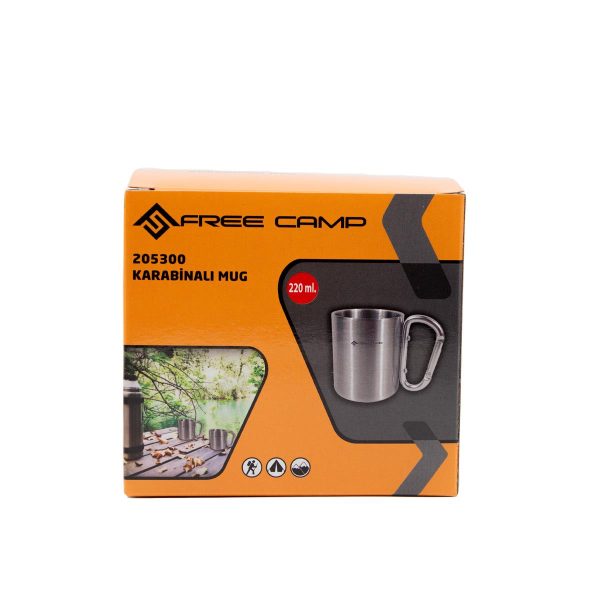 FreeCamp Karabinalı Mug - Görsel 2