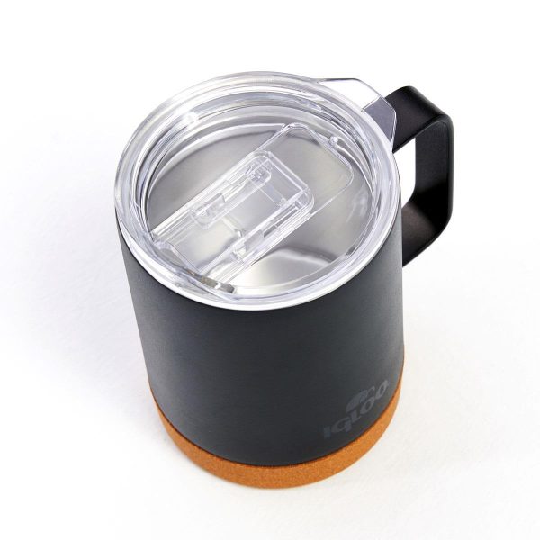 Igloo Cork Mug 350ml-SİYAH - Görsel 4