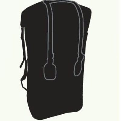 Jr Gear Bomber Pack Su Geçirmez Çanta 75 Litre-SİYAH