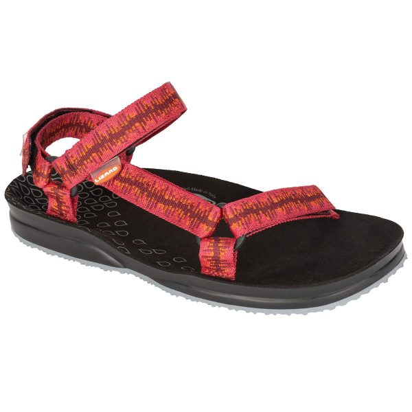 Lizard Creek IV Unisex Sandalet-KIRMIZI