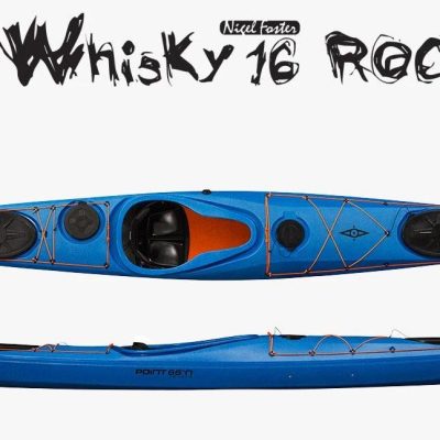 Point65 Whisky 16 Rocker Rudder & Skeg Kano-MAVİ