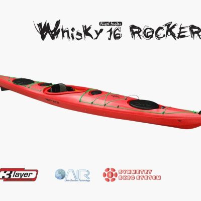 Point65 Whisky 16 Rocker Rudder & Skeg Kano-TURUNCU